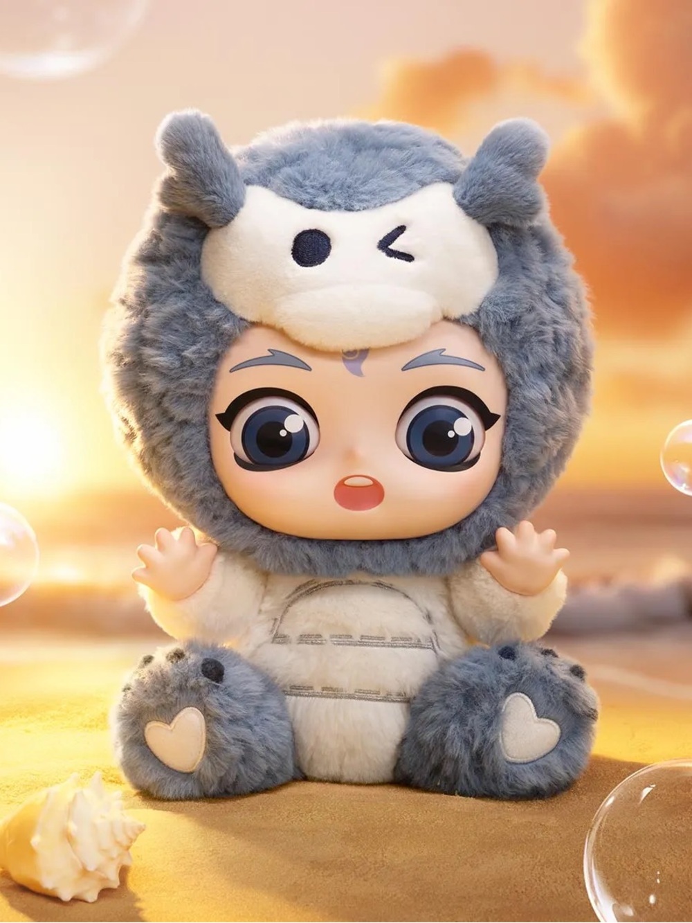 Pop Mart NeZha 2 Ao Bing baby dragon giant doll